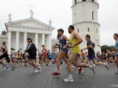 Pagal fizinį aktyvumą lietuviai stipriai atlieka nuo fiziškai aktyvių šalių - Lietuva ir Baltijos šalys