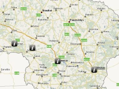 Жители Литвы могут отметить места нелегальной торговли сигаретами, алкоголем и горючим на карте - Литва и страны Балтии