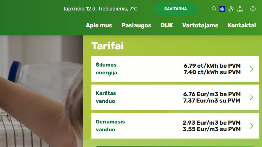 Оплата счетов в один клик: новая система самообслуживания от Visagino Energija (видео) - В Висагинасе
