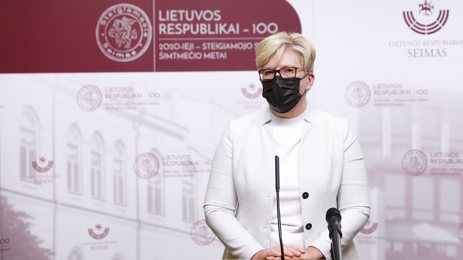 Ингрида Шимоните избрана премьер-министром Литвы - Литва и страны Балтии