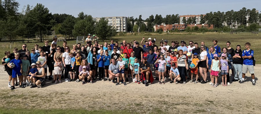 Futgolfas Visagine subūrė daugiau, nei šimtą žmonių - Visagine