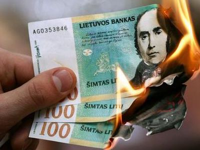 До Литвы докатилась вторая волна кризиса - Литва и страны Балтии