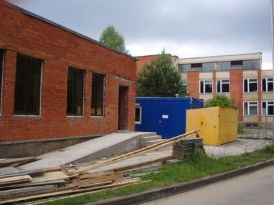 В Висагинасе строится новый комплекс по оказанию  ритуальных услуг - В Висагинасе