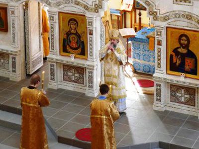 Архипастырский визит в Висагинас
 - В Висагинасе