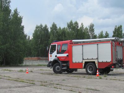 В Висагинасе прошел второй этап конкурса среди должностных лиц государственной пожарно-спасательной службы - В Висагинасе
