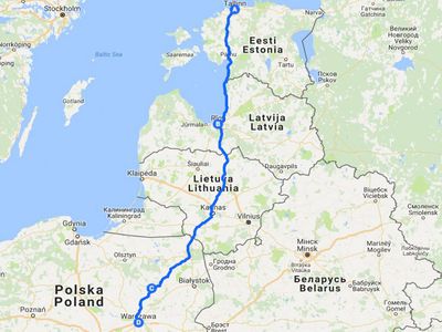 "Via Baltica": между Каунасом и Мариямполе - четырехполосная магистраль - Литва и страны Балтии
