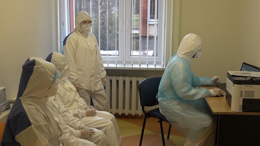 Последние данные по коронавирусу в Висагинасе. Статистика температурной клиники - В Висагинасе