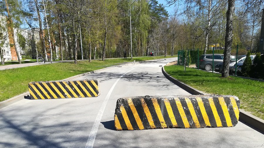 Когда откроют проезд по ул. Вильтес? - В Висагинасе