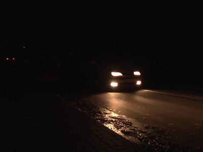 Плохое освещение в городе и беспечность участников движения стали причиной трагедии (уточнено) - В Висагинасе