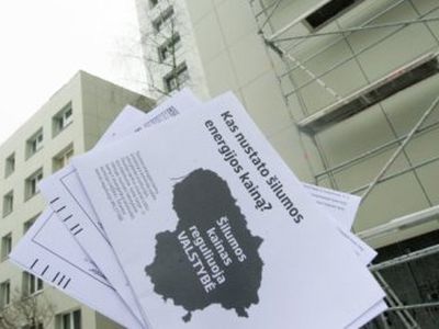Pasiruoškite šildymo sąskaitoms - už kovą teks mokėti trečdaliu daugiau
 - Energetika