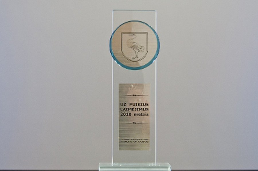 Награды лучшим в 2010 году                                                                                                                             - В Висагинасе
