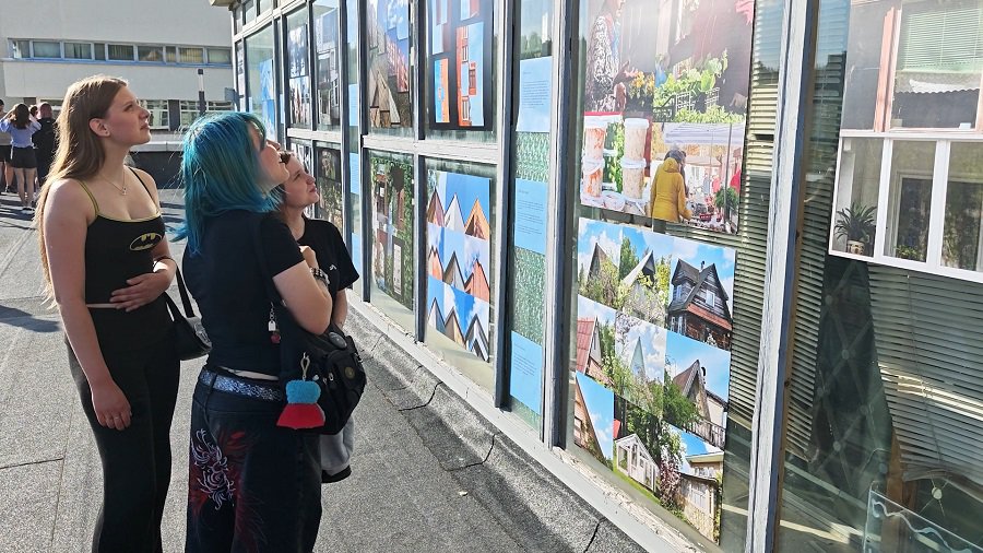 «Fotofabrikas»: фотовыставка в необычном месте с необычным ракурсом (видео) - В Висагинасе