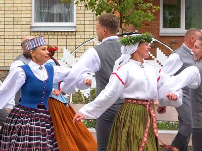 Латгальские узоры на берегах Висагинаса - Висагинас и висагинцы