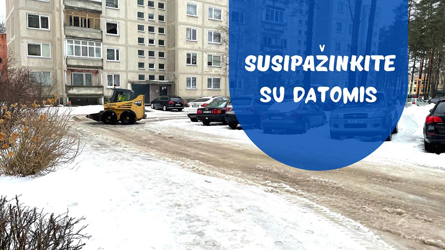 Представляем предварительный график уборки дворовых проездов на неделю - В Висагинасе