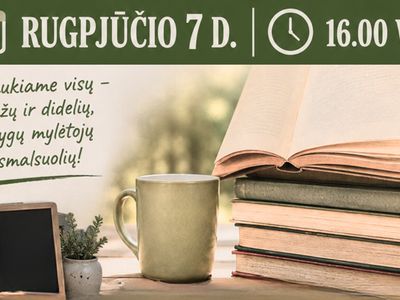 Чем порадует «Аллея книг и развлечений»? - В Висагинасе