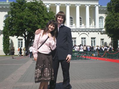 Максим Погребняк и Виктория Пак – лауреаты республиканского телевизионного конкурса «Dainų dainelė 2008» - В Висагинасе