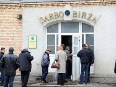 В Литве увеличивается количество безработных
 - Литва и страны Балтии