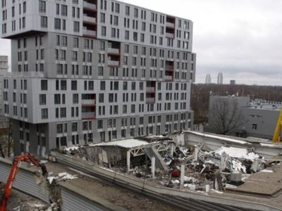 Архитектор: многоэтажка рядом с Maxima в Риге может обрушиться - Литва и страны Балтии
