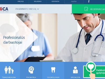 Клиника «MediCa» намерена начать работу в Висагинасе с сентября - В Висагинасе