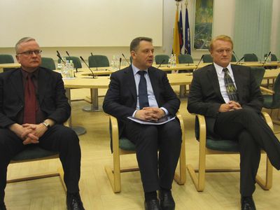Susisiekimo ministro vizitas Visagine
 - Visagine