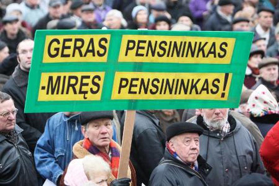 Повышение пенсионного возраста в следующем году поможет сэкономить 50 млн. литов                                                                 - Литва и страны Балтии