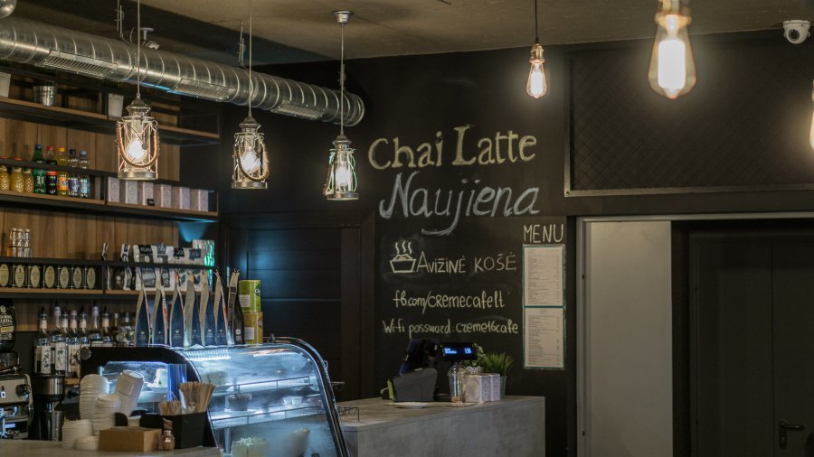 Crème Café – и уютно, и престижно - В Висагинасе