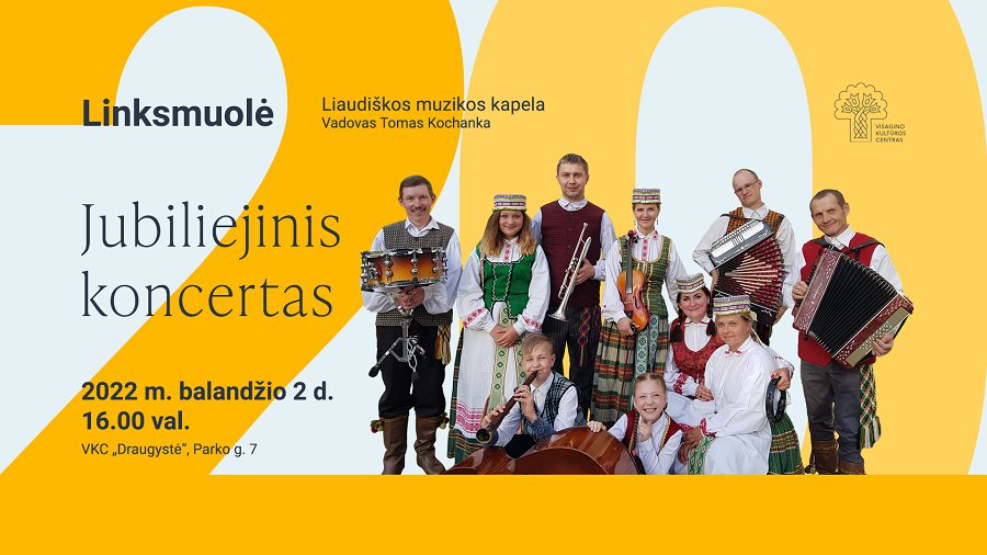Фольклорный ансамбль «Linksmuolė» отмечает свое 20-летие - В Висагинасе