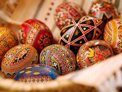 Христос воскрес!                                                                                                 - В Висагинасе