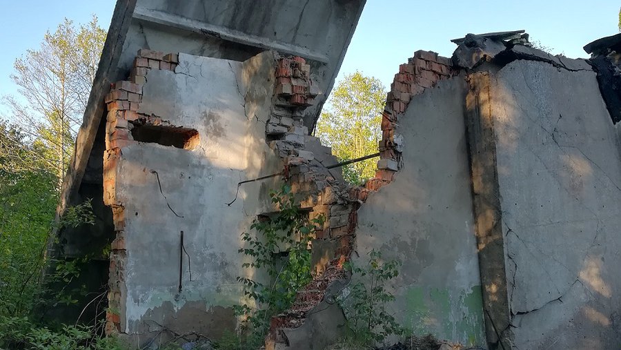 Развалины бывшего военного городка признают бесхозными (видео) - В Висагинасе