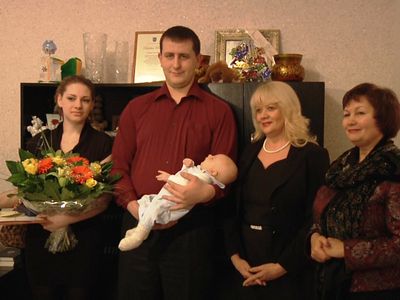 Первенец года                                  - В Висагинасе