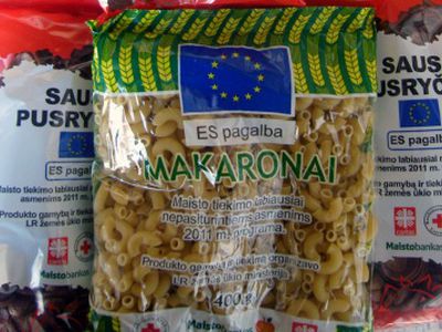 Maisto išdavimas nepasiturintiems gyventojams - Visagine