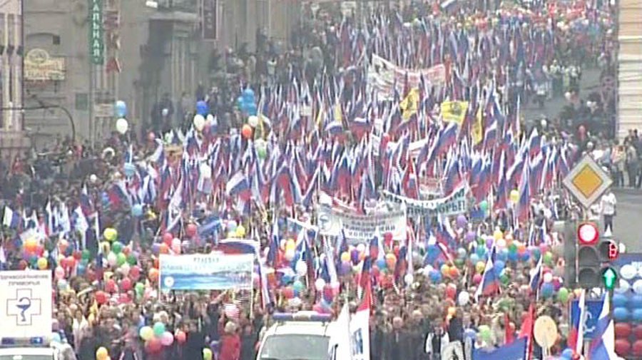 Первомайские демонстрации в мире - В Мире