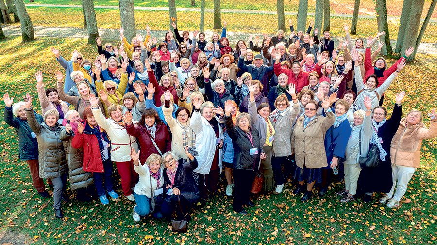 Сотрудники и волонтеры «Sidabrinė linija» стремятся достучаться до людей в городах, поселках и деревнях - В Висагинасе