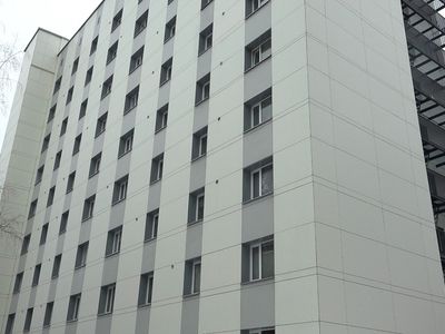 Общежитие по ул. Космосо, 28 в перспективе станет жилым домом (видео) - В Висагинасе