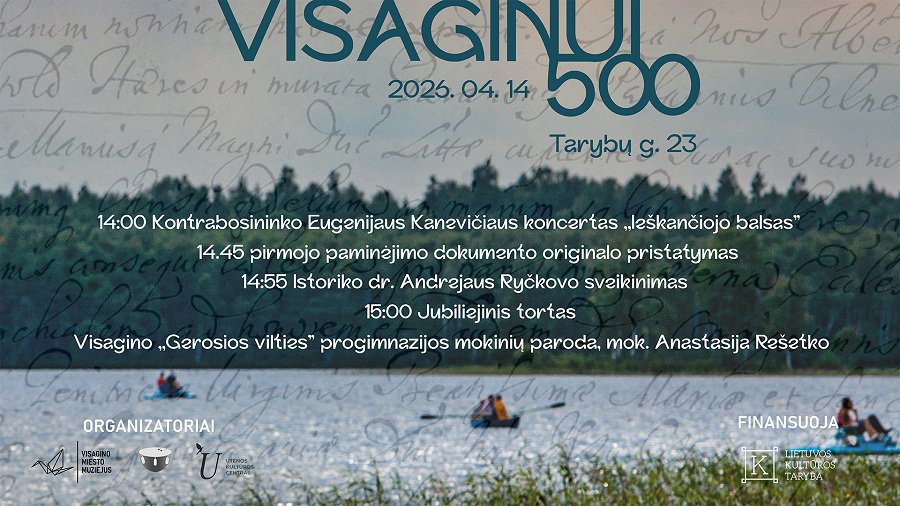 VÌSAGINUI 500 - Kultūros ir sporto renginiai