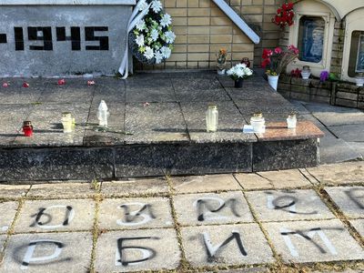 Администрация Висагинского самоуправления обратилась в полицию по поводу осквернения могилы (неизвестных солдат) жертв Второй мировой войны - Происшествия и криминал