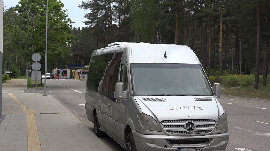ЗАО „Seknija“ временно приостанавливает автобусные рейсы в Вильнюс и обратно - В Висагинасе