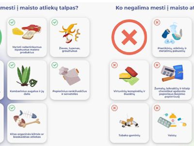 Maisto/virtuvės atliekų surinkimo paslaugos teikimas - Visagine