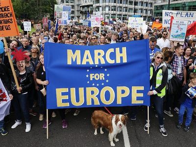 Лондон: марш против "брексита" - В Мире