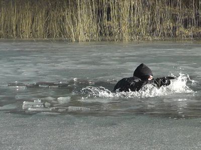 Pavojingas pavasarinis ledas - kaip elgtis nelaimės atveju - Įvykiai ir kriminalas