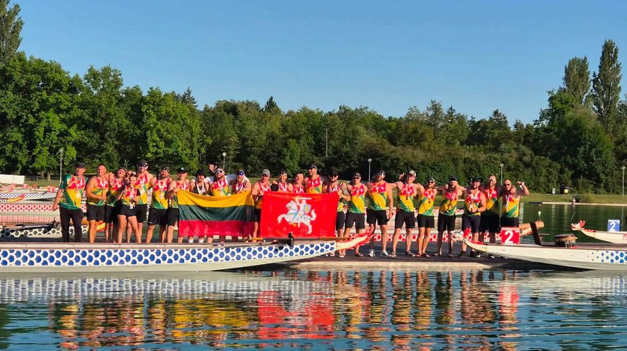 Visaginiečių sėkmė Europos drakonų valčių irklavimo čempionate - Visaginas ir visaginiečiai