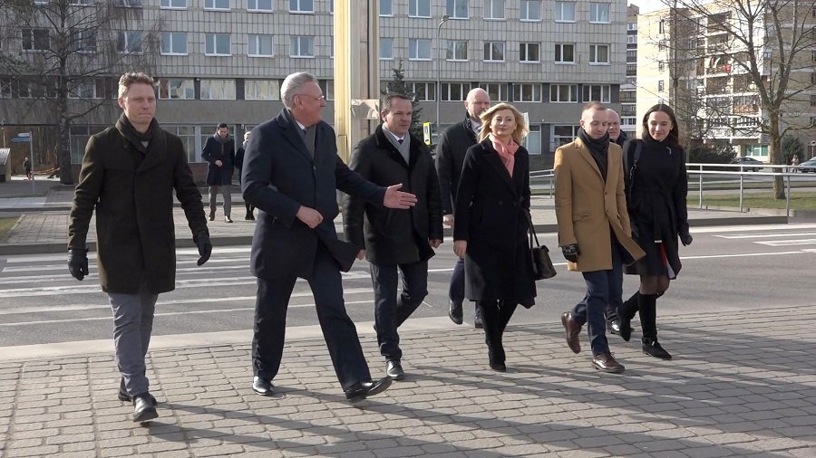 Висагинас посетила глава МВД Рита Тамашунене - В Висагинасе