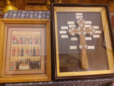 Принесение креста-мощевика в Висагинас - Мир православия