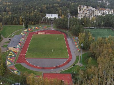 Городской стадион со всей инфраструктурой будет передан Висагинскому центру футбола сроком на 20 лет (видео) - В Висагинасе