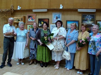 Висагинские художники посвятили свои работы городу - В Висагинасе
