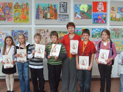 Студийцы «Vaivorykštė» получили награды фестиваля  «Балтийская муза 2009» - В Висагинасе