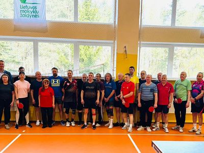 Velykinis Visagino miesto stalo teniso turnyras - Visagine