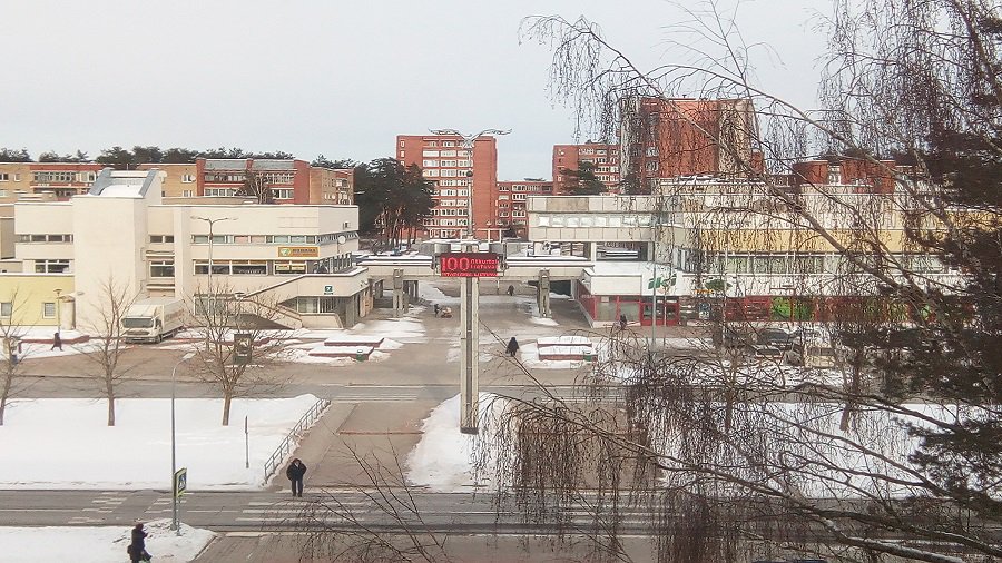 Нужны ли на городском табло показания уровня радиации? - В Висагинасе
