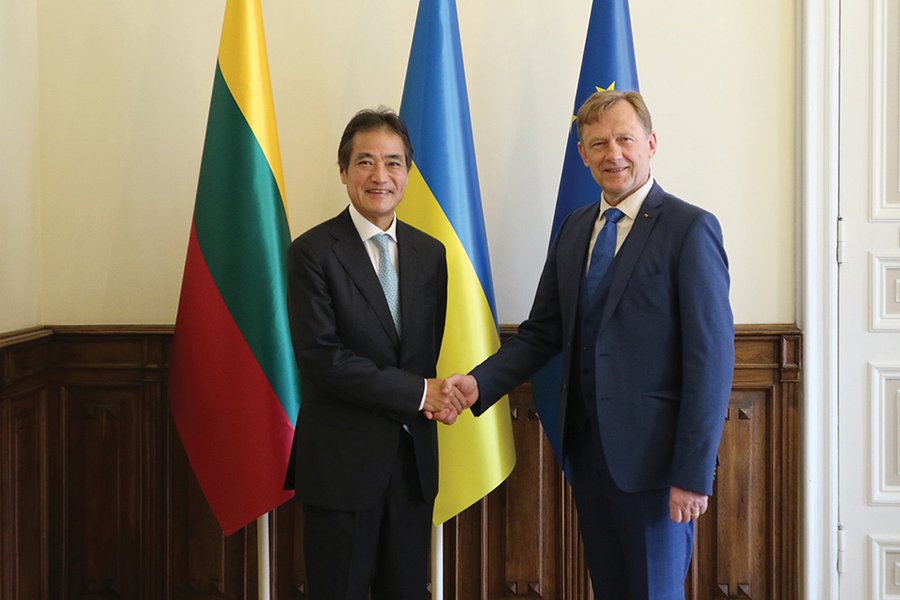 Kultūros ministras su Japonijos ambasadoriumi aptarė kultūrinio bendradarbiavimo rezultatus ir planus - Projektas „Europos Pulsas“