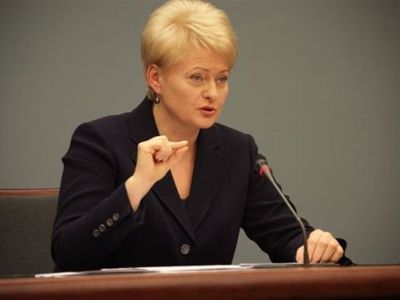 Президент Литвы: Европа продемонстрировала готовность ответственно относиться к финансам

                                                           - Литва и страны Балтии
